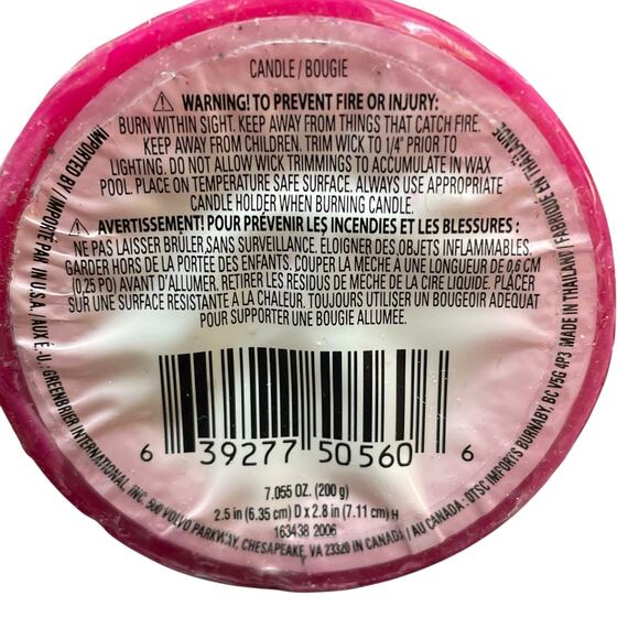 Luminessence Candle Apple Cinnamon Scent Gift 7oz Hostess Housewarming Lot of 8 - Picture 6 of 8